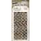 Stampers Anonymous Tim Holtz® Bricked Layered Stencil, 4.125" x 8.5"